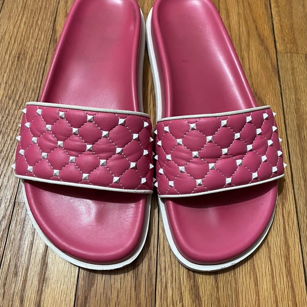 Valentino garavani rock stud slides - Picture 2 of 7